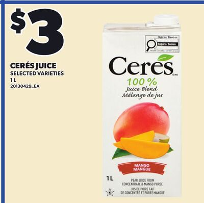 CERÉS JUICE from Loblaws City Market