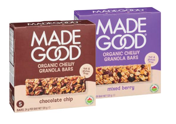 Madegood Organic Chewy Granola Bars from IGA
