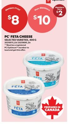PC® FETA CHEESE from Real Canadian Superstore