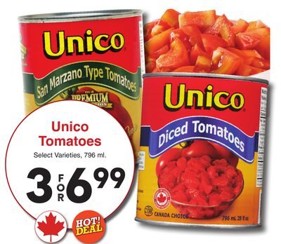 Unico Tomatoes from AG Foods