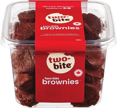 two-bite brownies from Walmart Canada