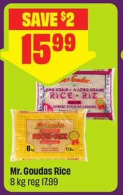 Mr. Goudas Rice from FreshCo