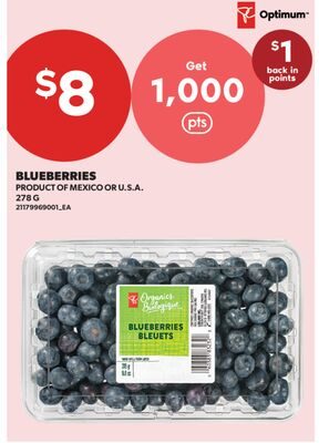 BLUEBERRIES from Real Canadian Superstore