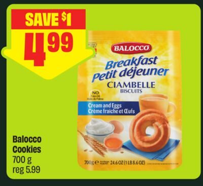 Balocco Cookies from FreshCo
