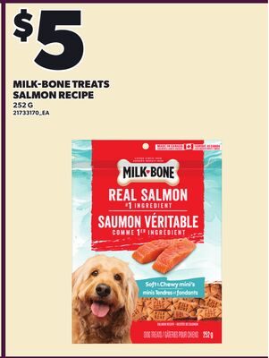 MILK-BONE TREATS SALMON RECIPE from Loblaws City Market