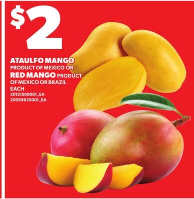 ATAULFO MANGO OR RED MANGO, EACH from Loblaws City Market