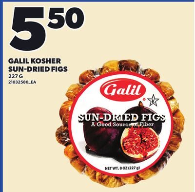 GALIL KOSHER SUN-DRIED FIGS from Loblaws City Market