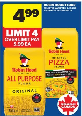 ROBIN HOOD FLOUR from Real Canadian Superstore