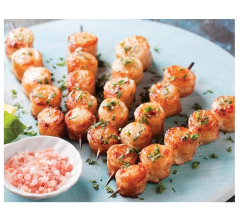 Bacon Wrapped Scallop Skewers from IGA