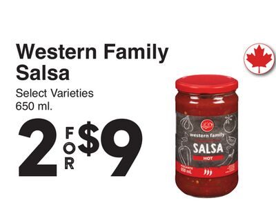 Western Family Salsa from AG Foods