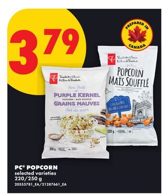 PC® POPCORN from No Frills