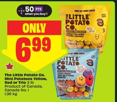 The Little Potato Co. Mini Potatoes Yellow, Red or Trio from FreshCo