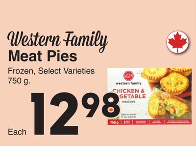 Western Family Meat Pies from AG Foods