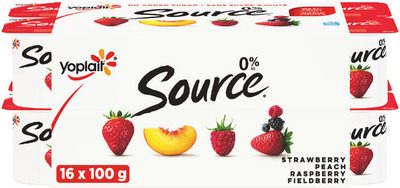 Yoplait Source or Creamy yogurt cups from Walmart Canada