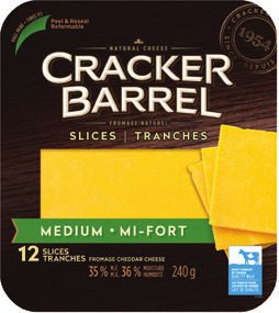Cracker Barrel Cheese Slices from Thrifty Foods