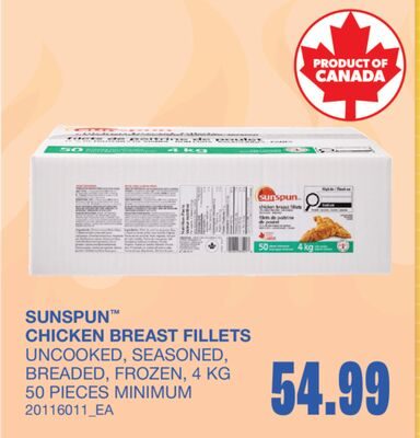 CHICKEN BREAST FILLETS from Wholesale Club