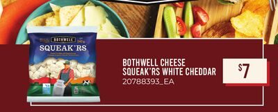 BOTHWELL CHEESE SQUEAK'RS WHITE CHEDDAR from Zehrs