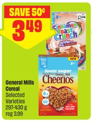 General Mills Cereal Selected Varieties from FreshCo