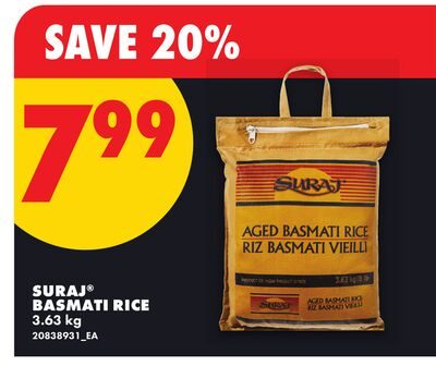SURAJ® BASMATI RICE from No Frills