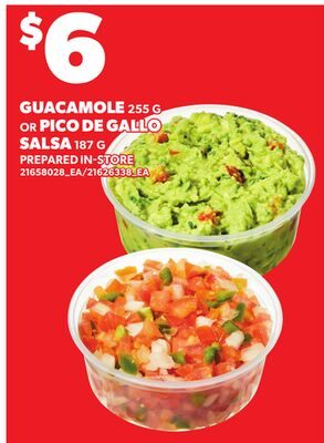 GUACAMOLE, OR PICO DE GALLO SALSA from Loblaws City Market