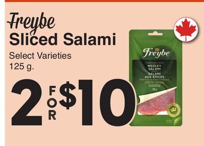 Freybe Sliced Salami from AG Foods