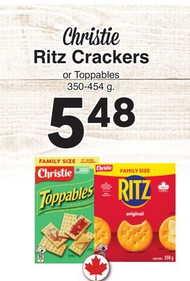 Christie Ritz Crackers from AG Foods