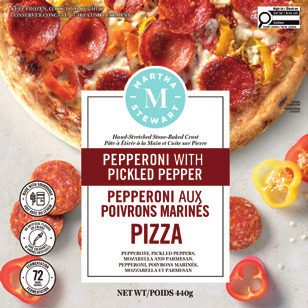 Martha Stewart sourdough hand-stretched pizza from Walmart Canada