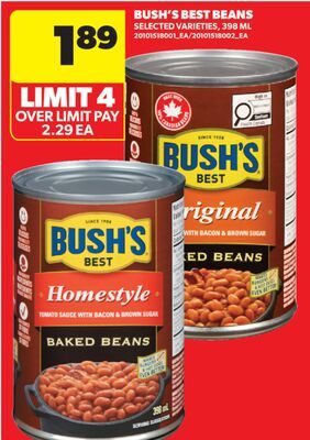 BUSH'S BEST BEANS from Real Canadian Superstore