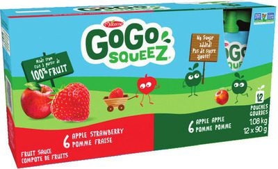 GoGo squeeZ Fruit Sauce from Walmart Canada