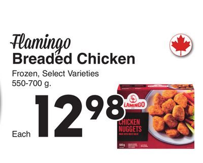Flamingo Breaded Chicken from AG Foods