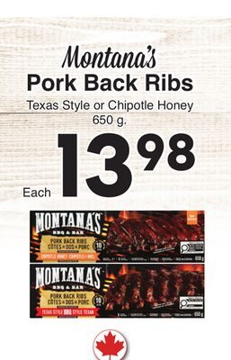 Montana's Pork Back Ribs from AG Foods