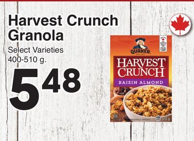 Harvest Crunch Granola from AG Foods