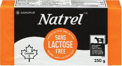 Natrel lactose free butter from Walmart Canada