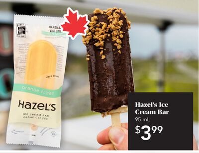 Hazel's Ice Cream Bar from Urban Fare
