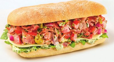 Green Sauce Chopped Italian Panini Sandwich from Thrifty Foods