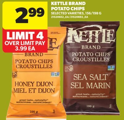 KETTLE BRAND POTATO CHIPS from Real Canadian Superstore