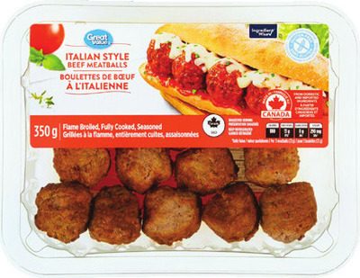Great Value Beef Meatballs from Walmart Canada