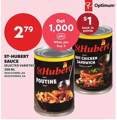 ST-HUBERT SAUCE from Loblaws City Market