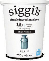 Siggi's Icelandic Skyr Yogurt from AG Foods