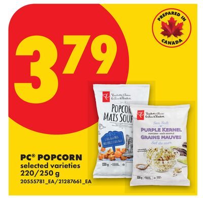 PC® POPCORN from No Frills