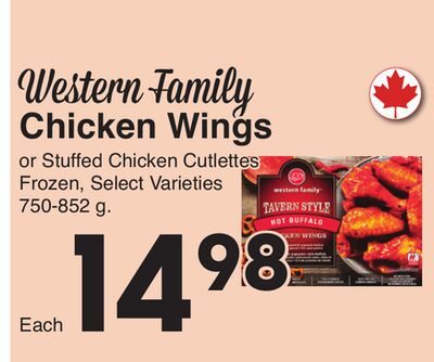 Western Family Chicken Wings from AG Foods