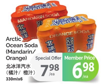 Arctic Ocean Soda from T&T Supermarket