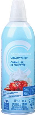 Compliments Aerosol Whipped Cream from Thrifty Foods