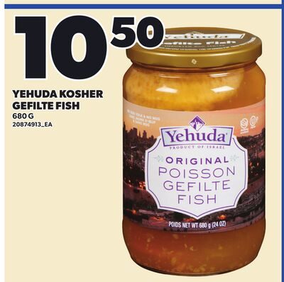 YEHUDA KOSHER GEFILTE FISH from Loblaws City Market
