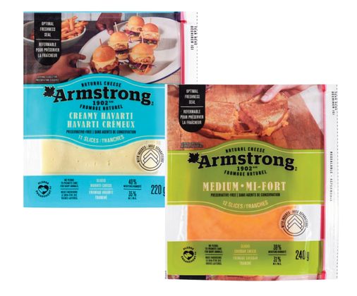 Armstrong Natural Cheese Slices from IGA