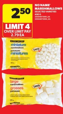 NO NAME® MARSHMALLOWS from Real Canadian Superstore