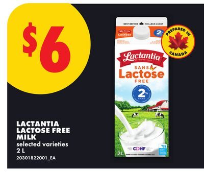 LACTANTIA LACTOSE FREE MILK from No Frills