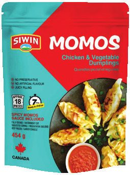 Siwin Momos Chicken and Vegetable dumplings from Walmart Canada