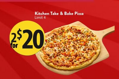 Kitchen Take & Bake Pizza from PriceSmart Foods