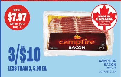 BACON from Wholesale Club